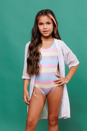 Body Maiô Infantil Estampa E369