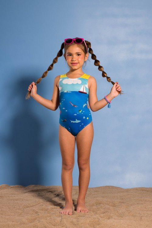 Body Maiô Infantil Engana Mamãe Estampa E297