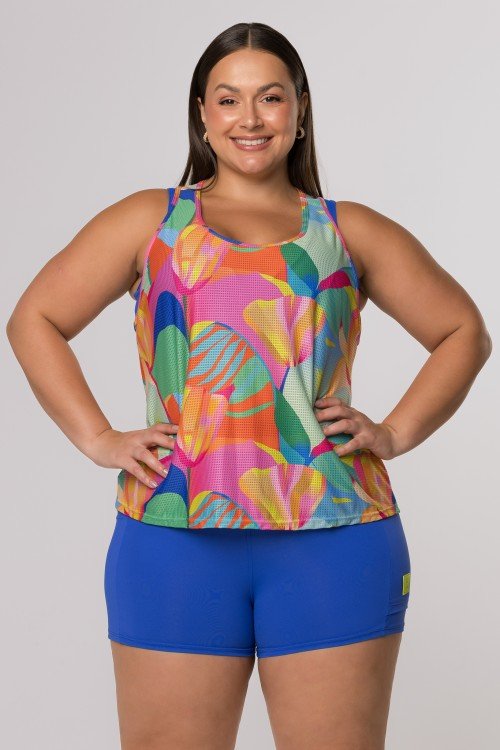 Regata Dry Fit Estampa Solar