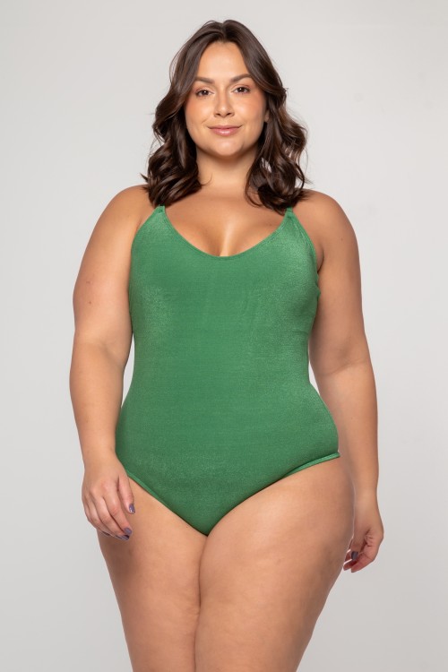 Body Maiô Cavado Verde Foliage