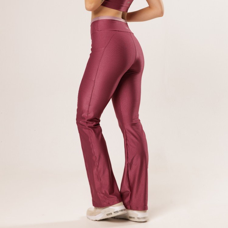 Calça Bailarina com Forro e Zero Transparência Bicolor