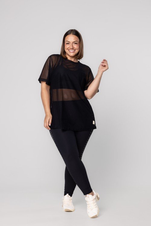 Blusão Tela Preto