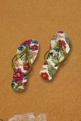 Chinelo Estampa Tropical