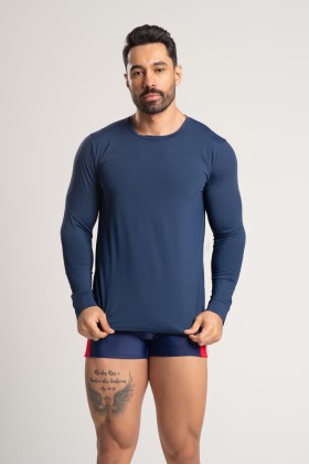 CAMISA UV50+ MASCULINA COM PROTEÇÃO SOLAR