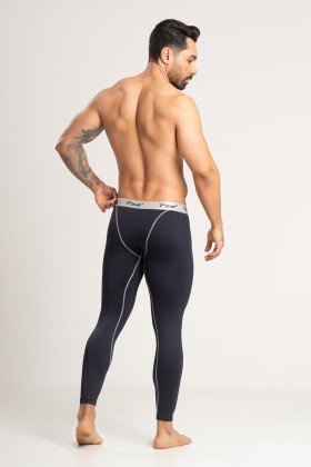 Calça Legging Masculina Preta