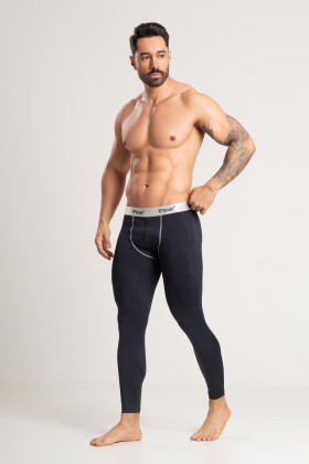 Calça Legging Masculina Preta